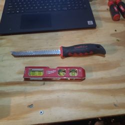 Level And Drywall Saw