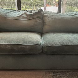 Comfy Turquoise Couch