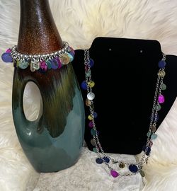 Lia Sophia Necklace And Bracelet Set