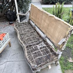 FREE – Antique French Sofa Frame (Restoration / Prop Piece)