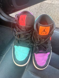 Air Jordan 1 Mid Multicolor Sneakers