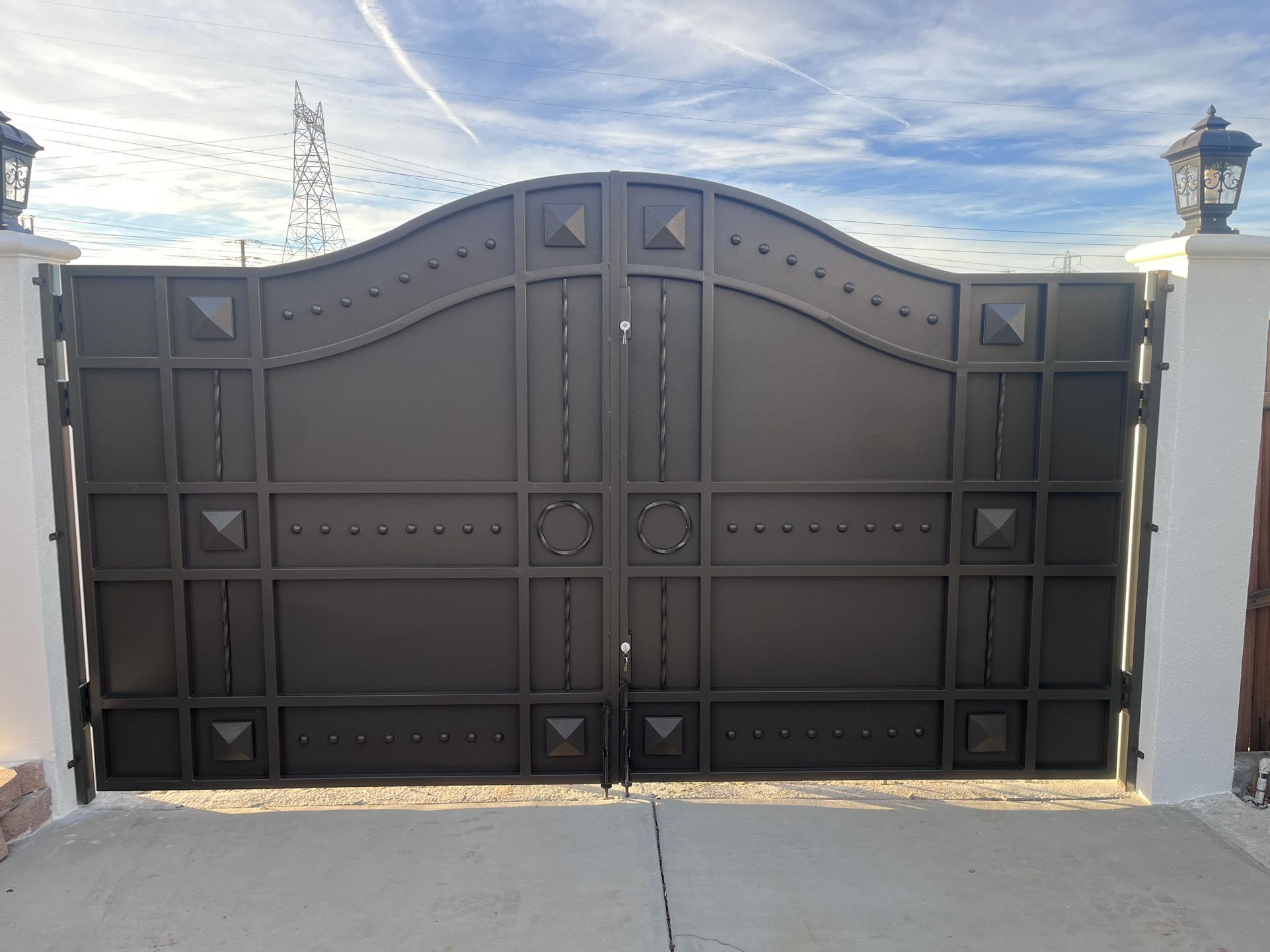 Wrought Iron Gates Fence Slide Gates