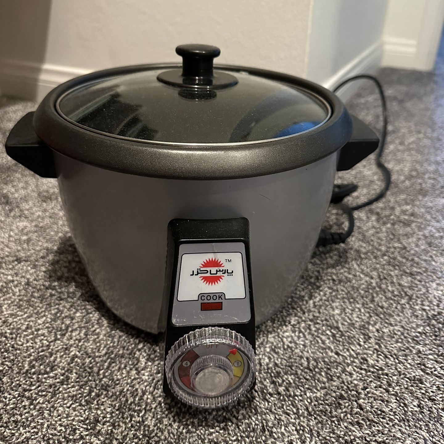 Pars Automatic Persian Rice Cooker (3 Cup)