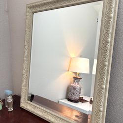 Wood Carved Mirror For Sale 