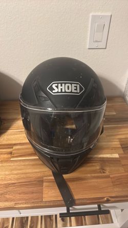 Shoei motorcycle helmet w/ cardo large