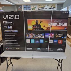 VIZIO 65 INCH P65QXH1 TOP RATED QLED 120HZ FULL ARRAY NEW IN BOX ONE YEAR WARRANTY IN STOCK - PAYMENT PLANS