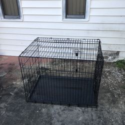 Dog Cage 25 Wide 36 Depth 27 Hieght 