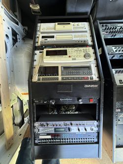 Audio Rack Gear Recording
