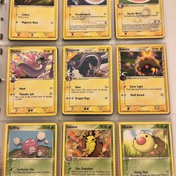 72 Vintage Pokemon Cards Base Set, Delta Species, Fossil, Jungle, etc