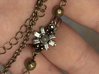 Gold Choker/necklace With Jewels