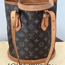 Authentic LOUIS VUITTON Bucket Bag 