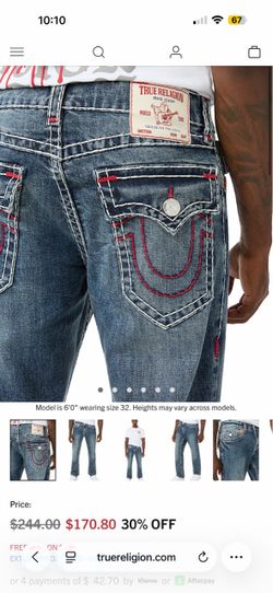 True Religion Brand Jeans – Medium Wash