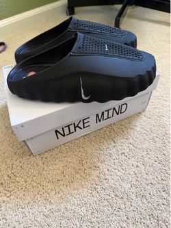 Black Size 10 Nike Mind 001 Slides
