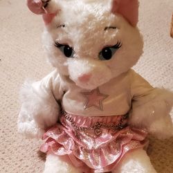 Plush Pure White Sassy Kitty From Build A Bear 