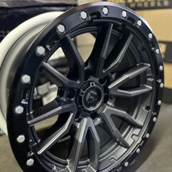 18β FUEL-REBEL ANTHRACITE WHEELS FOR SALE!!!!