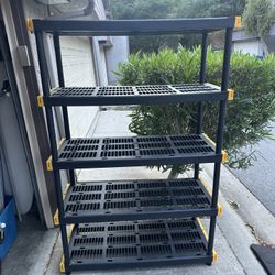 Large 5 Shelving Garage Unit With 5 Shelves 