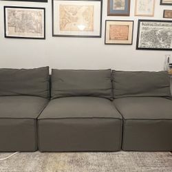 Gray Modular Sofa