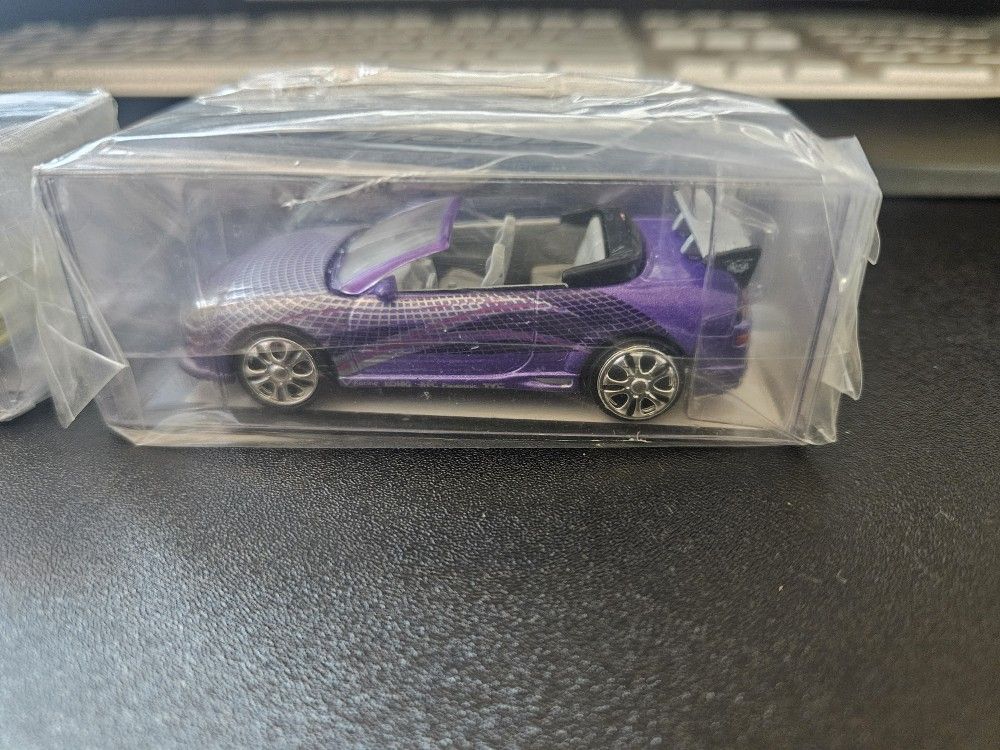 RC2 Pair of 2 Fast 2 Furious 1:64 Mitsubishi Eclipse Spyder