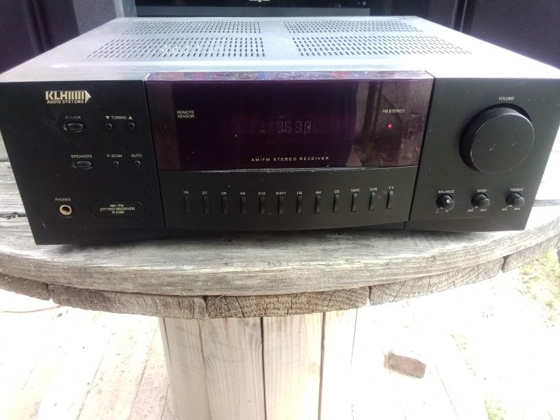 200 WATTS KLH STEREO RECEIVER & JBL 902VX $500 FINAL PRICE