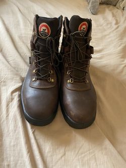Red Wing leather Steel toe boots Size 11