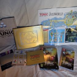 Tunic: Nintendo Switch Delux Edition PLUS Hardcover Instruction Manual Bundle 