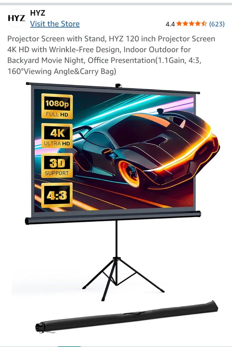 120 Inch Projector Screen