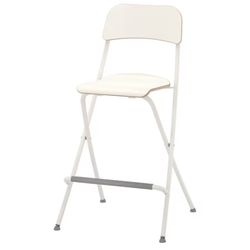 IKEA Bar Stool With Backrest, Foldable