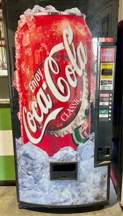 Coca-Cola Classic soda vending machine