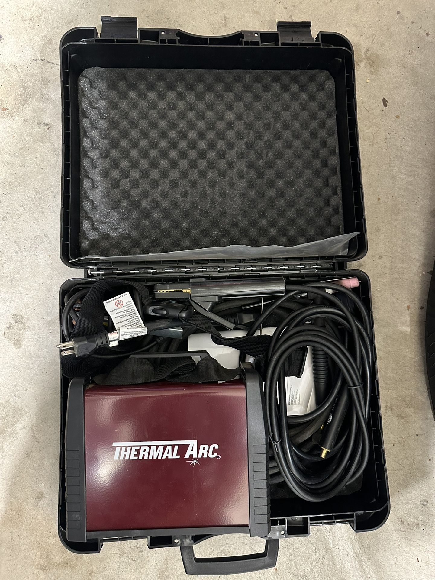 Thermal Arc 95S TIG / Stick Kit with Tool Box Portable DC Welder