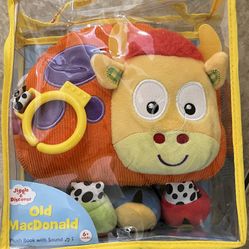 Old MacDonald Plush Book For Babies