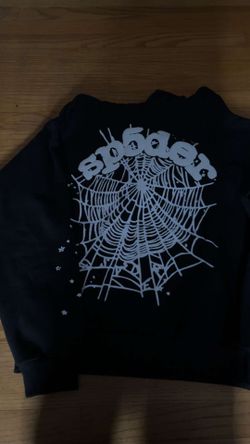 Sp5der Black Spiderweb Sweatshirt