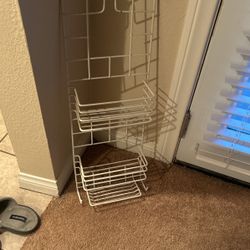 White 3 Shower Caddy