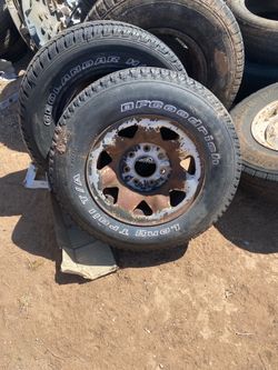 235/70/R 16 on eight whole rim
