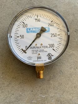 Gauge air/ water pressure