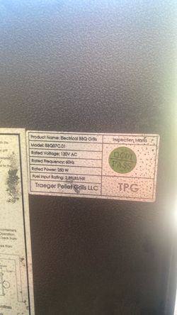 Traeger smoker