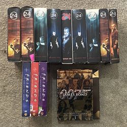 Huge Lot Of DVD Sets 007, Friends, 24