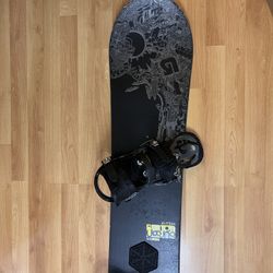 Burton Elite Snowboard With Bindings 