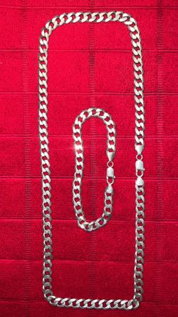 Sterling Silver Cuban Link