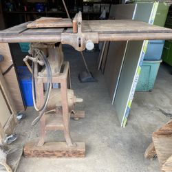 Antique Table Saw & Joiner OBO
