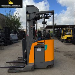 2020 Jungheinrich ETR235 3,500 Lbs Electric Reach Stand-Up 36V Forklift
