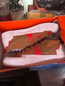 Nike sacai British tan size 8