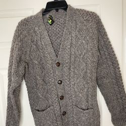  Prince of Burren Knitted Cardigan Sweater Size M.  