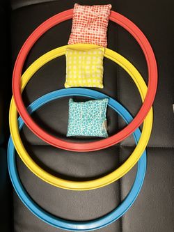 Lovevery Jump-In Eco Hoops and Organic Cotton Bean Bags