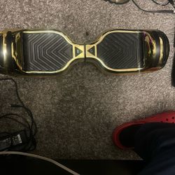 Gold Hover Board NO CHARGER