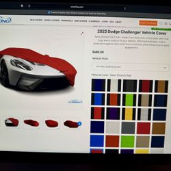 Dodge Challenger Car Cover 