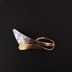 Sterling Silver Design Broche Pin