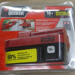 Black & Decker 18V Single Source Battery Slide Pack HPB18-OPE NEW 886818-1