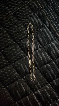 14k gold diped 925 silver chain
