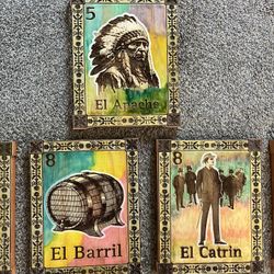 Colorful Loteria Wall Decor