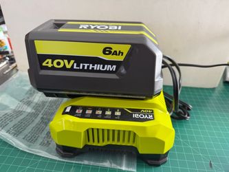 40V Battery and Charger